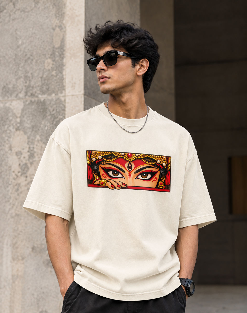 Navratri Oversized Tshirt
