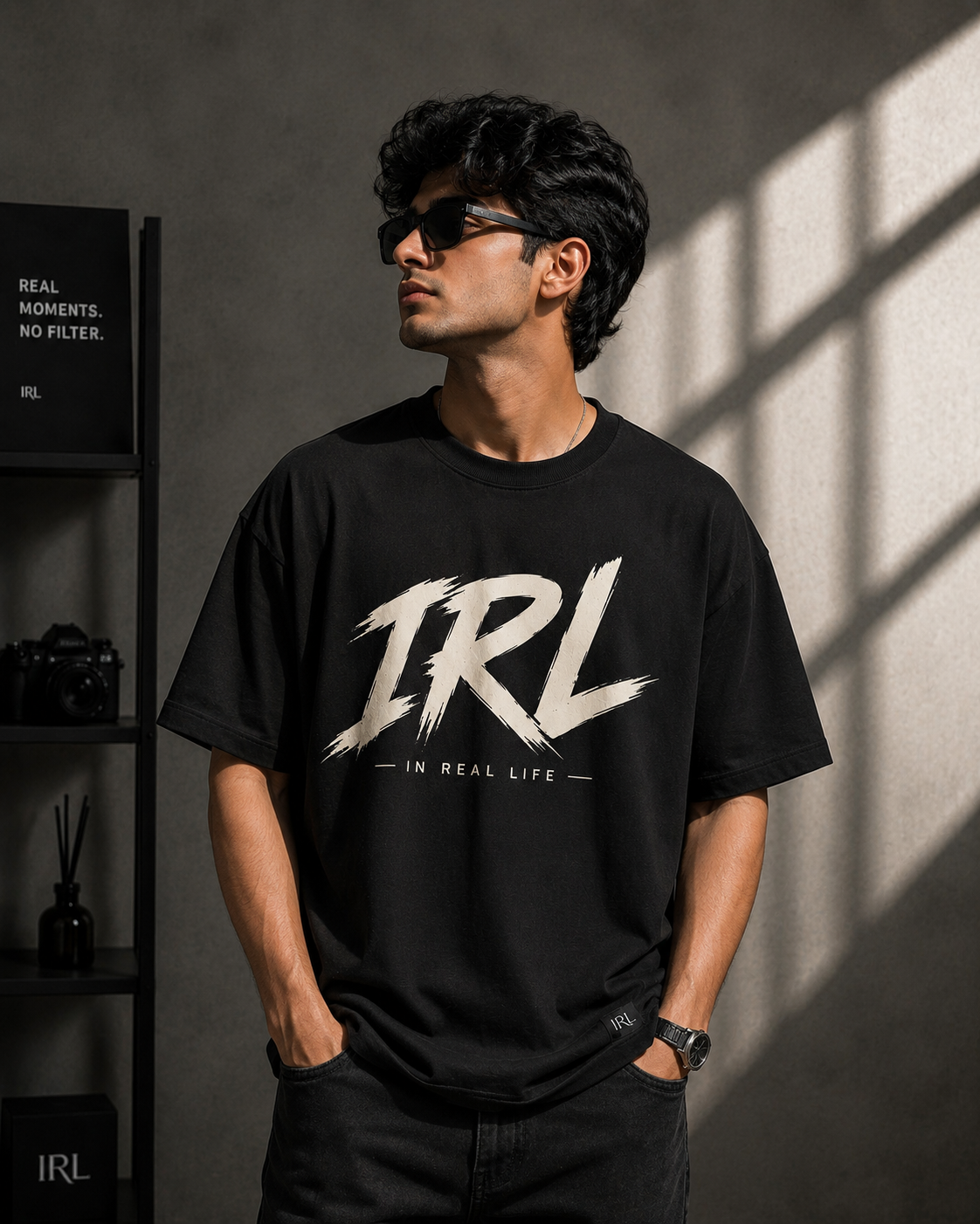 IRL Unisex Oversized Classic T-Shirt