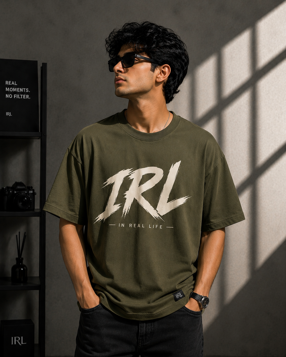 IRL Unisex Oversized Classic T-Shirt