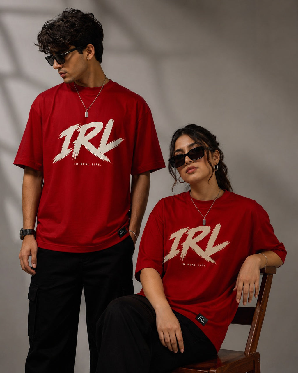 IRL Unisex Oversized Classic T-Shirt